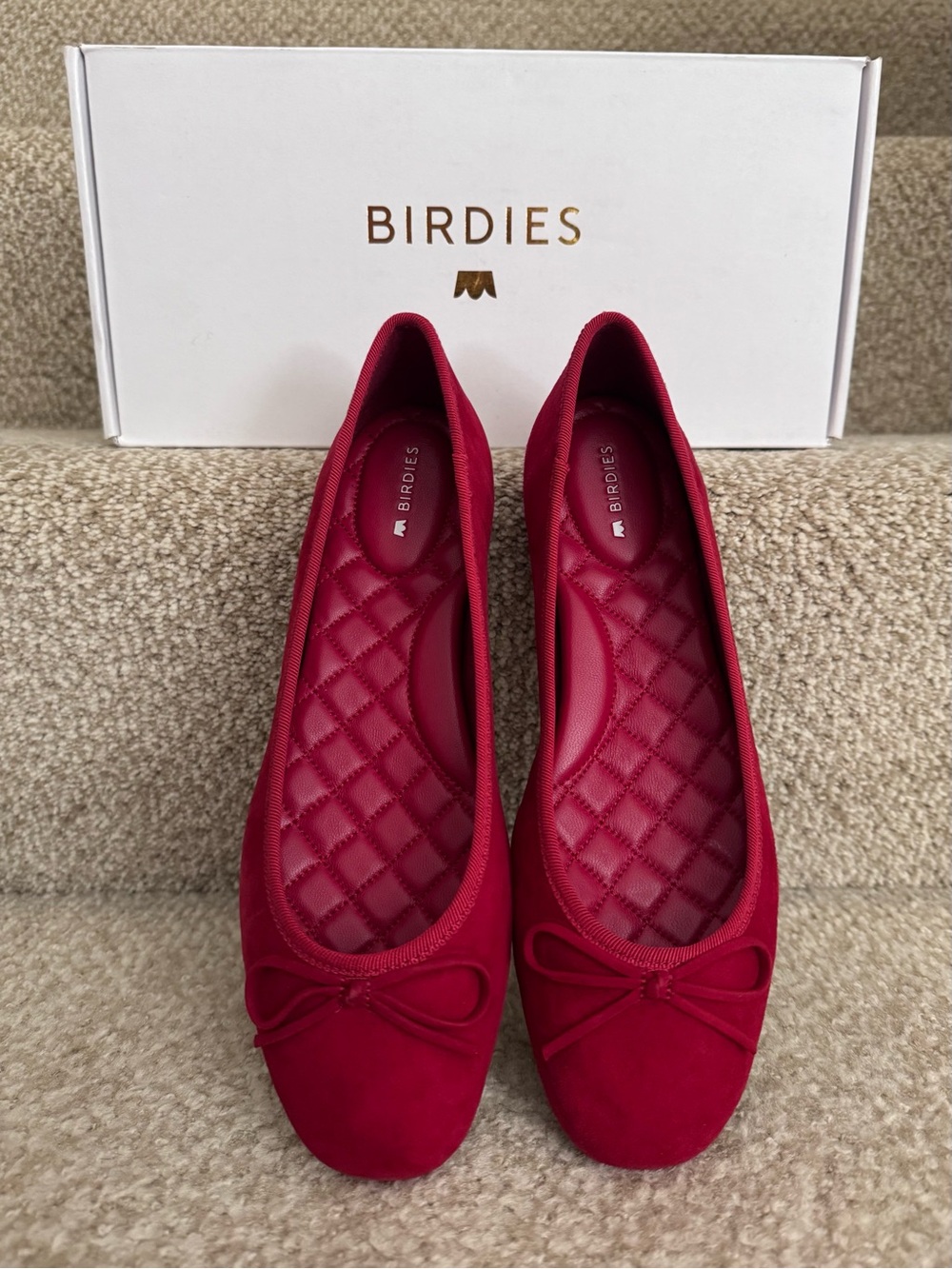 Birdies Hummingbird Suede Flats - Women’s Size 6.5